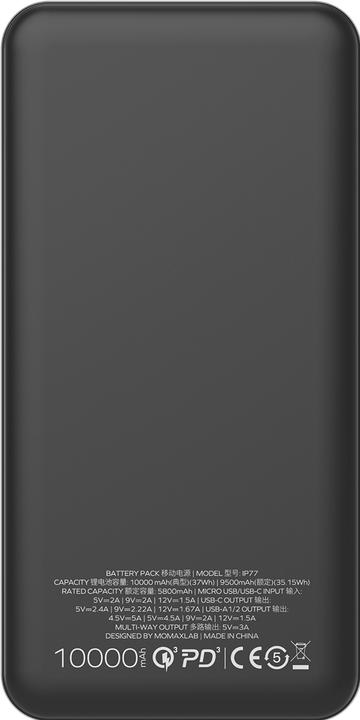 Immagine prodotto Momax Batteria esterna iPower PD 10000mAh
