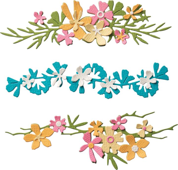 Sizzix Modello di fustellatura Thinlits "Woodland Borders".