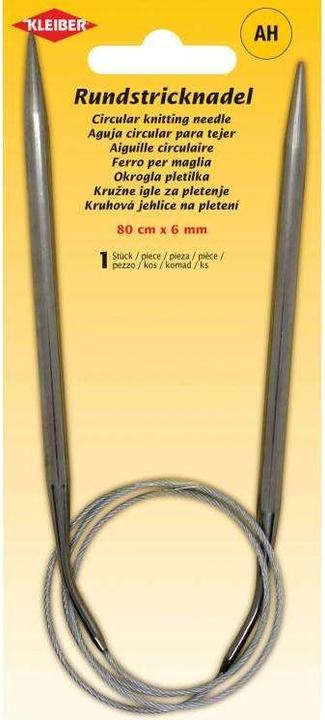 Actual product image Kleiber Circular knitting needle, 800 mm x 6.0 mm