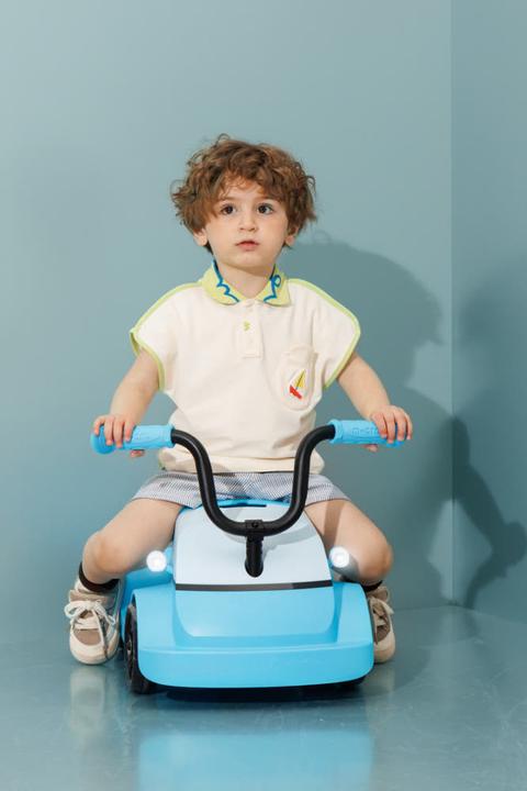 Actual product image Micro Mini Microlino Blue slide vehicle