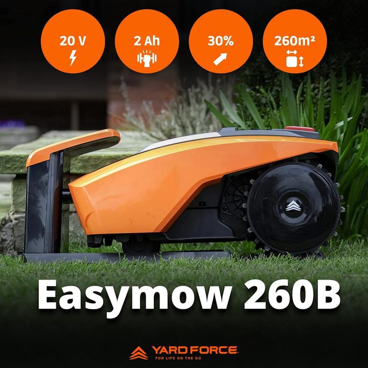 Produktbild Yard Force EasyMow 260B (300 m², Begrenzungskabel)