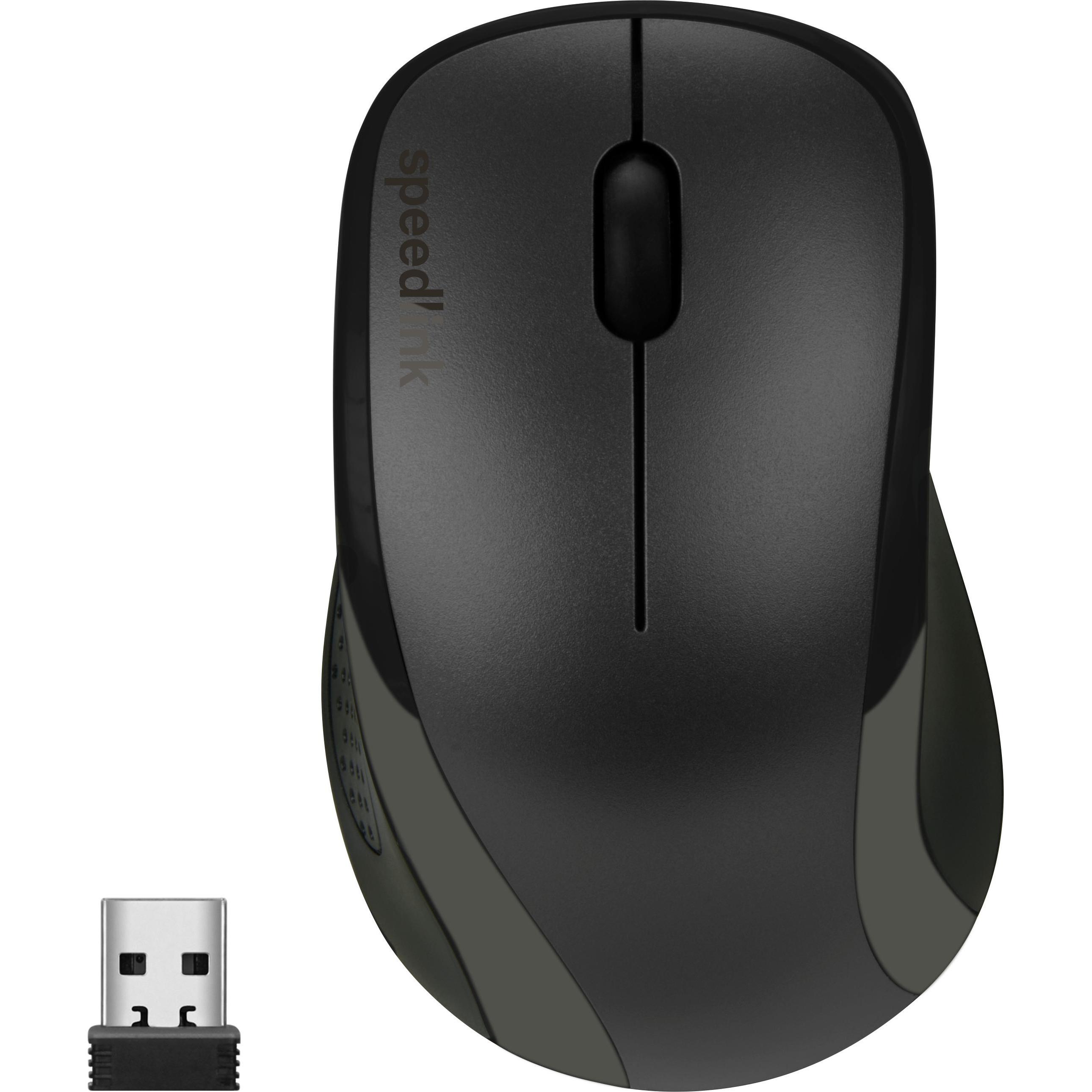 Speedlink Kappa (Kabellos), Maus, Schwarz