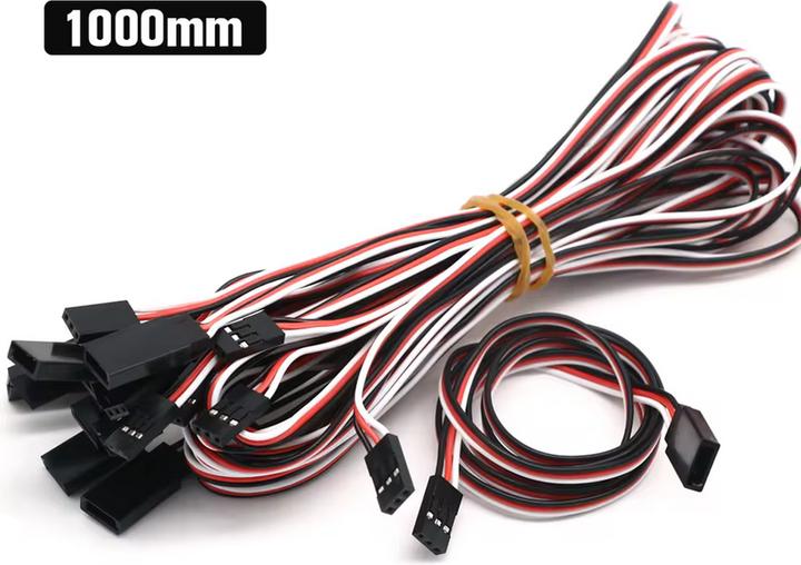 Actual product image Coscorp Industries Servokabel, JR-Stecker zu JR-Buchse, 100 cm, 5 Stück