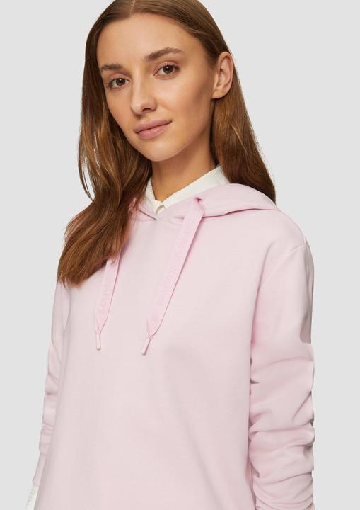 Immagine prodotto S.Oliver Sweatshirt Weiches Kapuzensweatshirt mit seitlichen Schlitzen (34)
