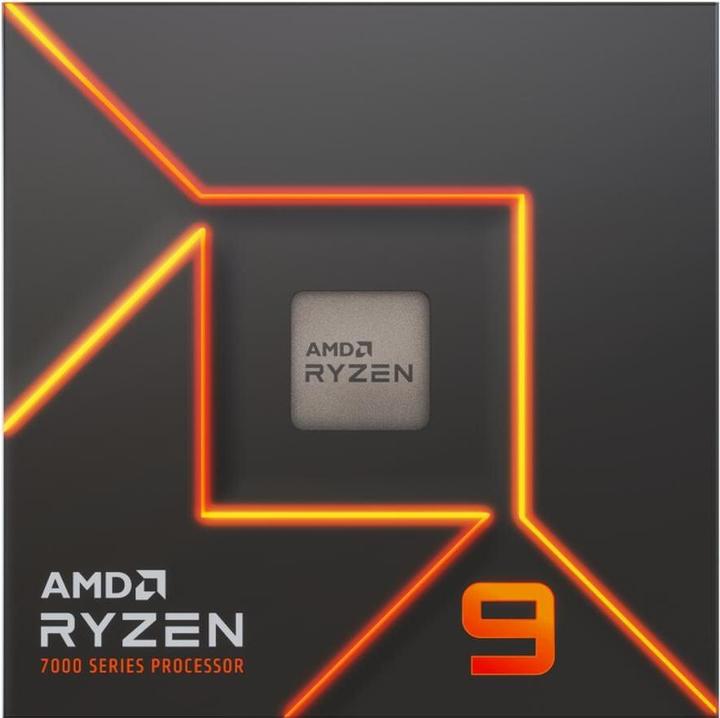 Actual product image AMD Ryzen 9 7900 (AM5, 3.70 GHz, 12 -Core)