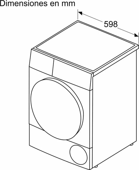 Produktbild Bosch Hausgeräte WQG245D1ES (9 kg, Rechts)