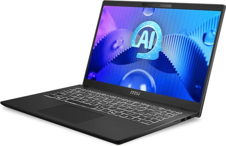 Produktbild MSI Modern 15 H AI C1MG-081 - 15,6" FHD Display, Intel Core Ultra 7 155H, 16GB DDR5 RAM, 512GB SSD (15.60", Intel Core Ultra 7 155H, 16 GB, 512 GB, DE)