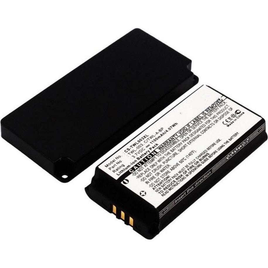 CoreParts Battery for Game Console (1 Stk., Gerätespezifisch, 1100 mAh, Akku), Akku Ladegerät