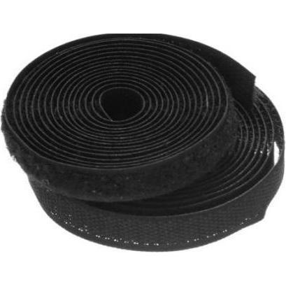 Brewis, Nastro in velcro, Selbstklebendes Klettband schwarz 16mmx2m 2m (16 mm)