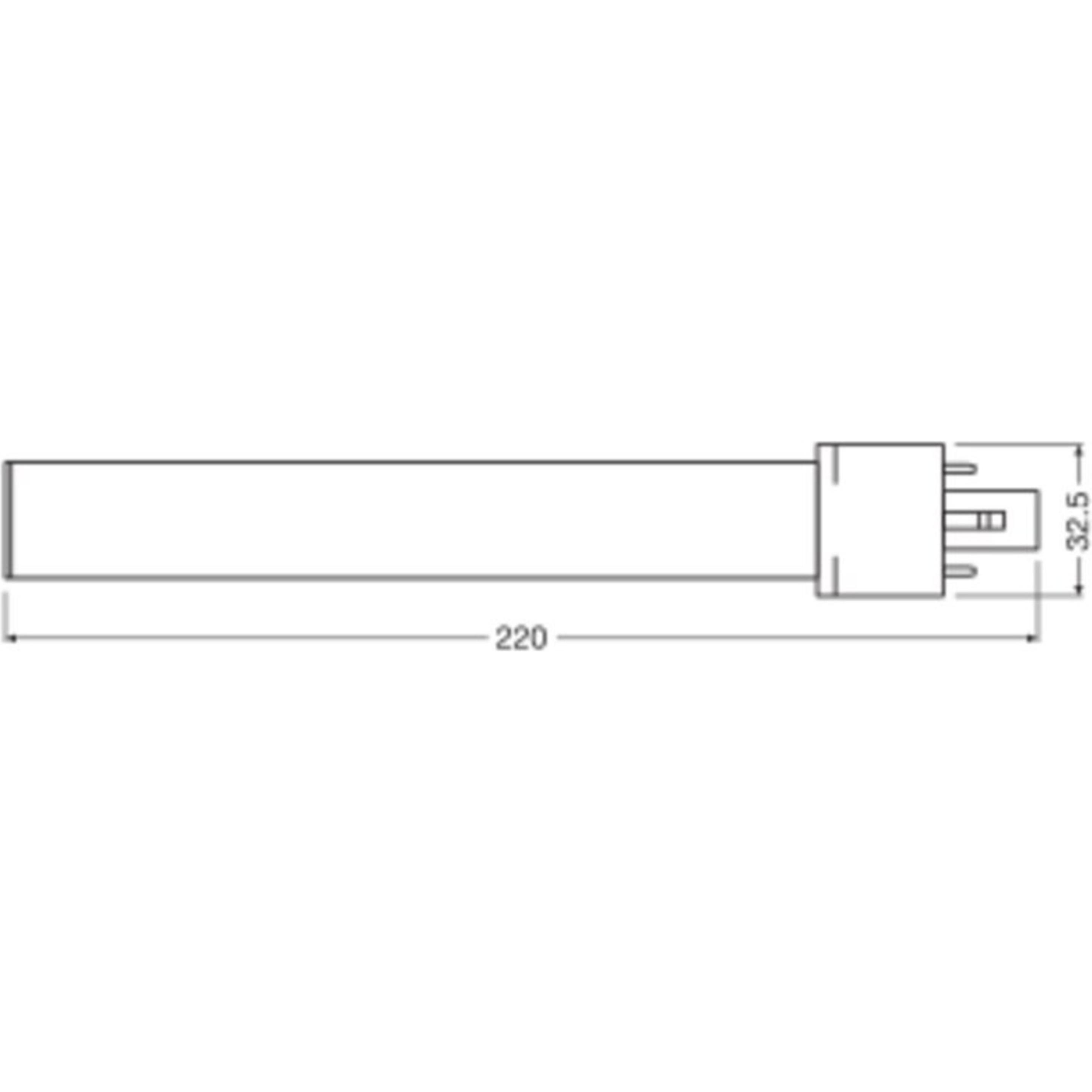 Thumbnail - Ledvance, Leuchtmittel, LED-Kompaktlampe (G23, 6 W, 700 lm, 1 x, E)