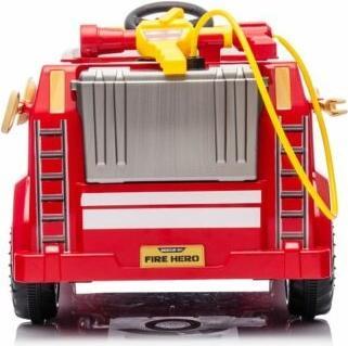 Actual product image Es-toys Kinderfahrzeug – Elektro Auto „Feuerwehr“ – 12V7AH Akku, 4 Motoren - Fernsteuerung, MP3 + Si (12 V)