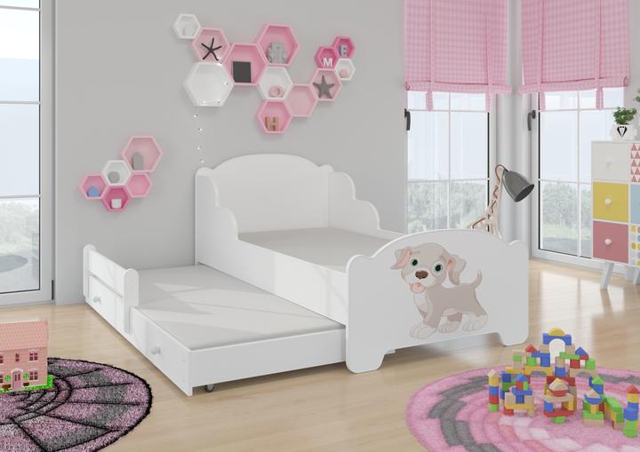 Immagine prodotto ADRK Furniture Letto matrimoniale con materassi AMADIS II DOG 160x80 (160 x 80 cm)
