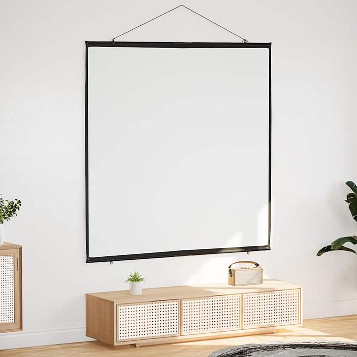 Produktbild vidaXL Beamer Leinwand Wandhängend 81 Zoll 1:1 Projektionswand Leinwand (81", 1:1)