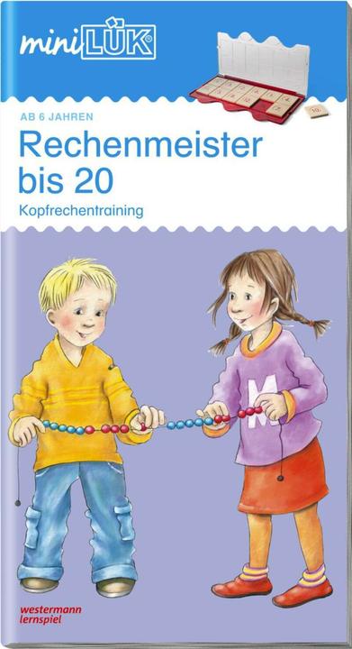 Image du produit mini LÜK Rechenmeister bis 20 (Allemand, Michael Junga, 2008)
