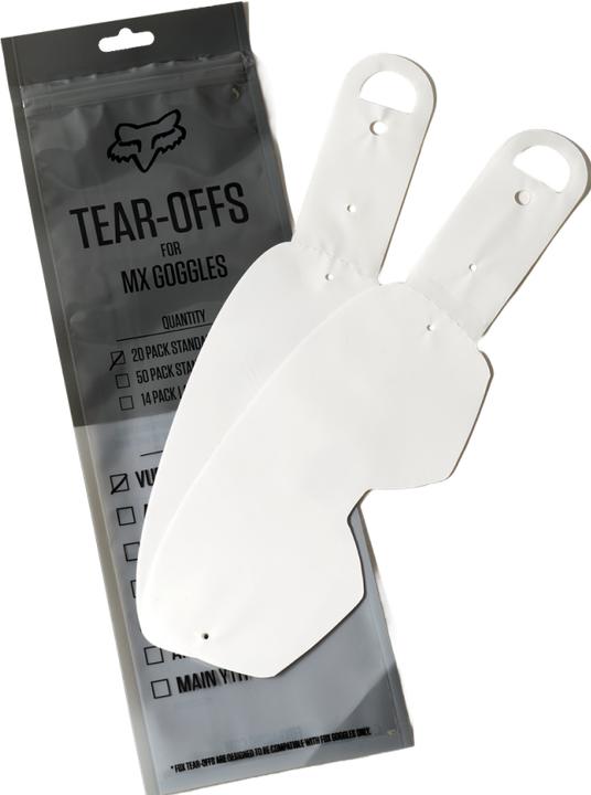 Actual product image Fox TEAR-OFF 24 AIRSPC/MAIN II LAM 24PK