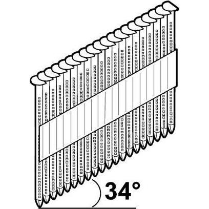 Thumbnail - Essve, Tackerklammern + Tackernägel, STRIPNAILS 34D 3.1X90 BL -1200