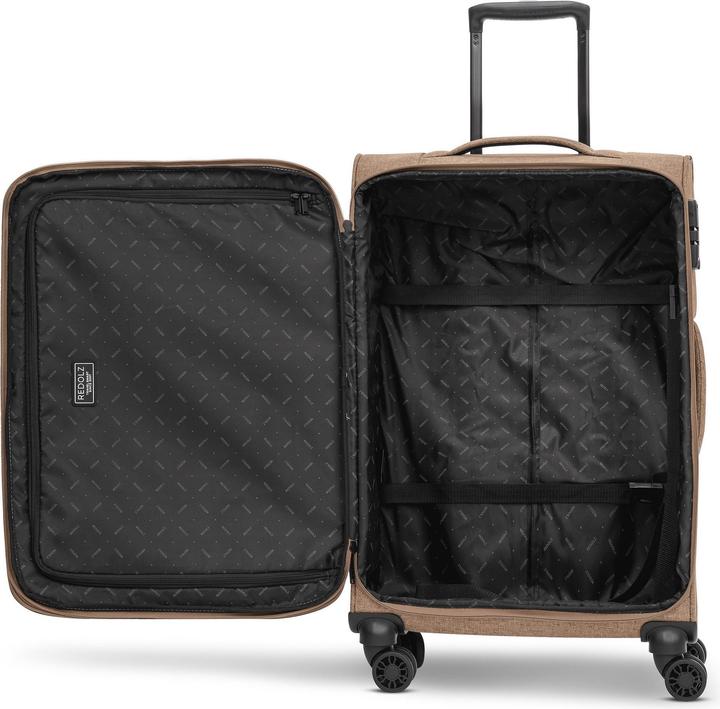 Actual product image Redolz Essentials 12 MEDIUM 4-wheel trolley 67 cm with expansion pleat (61 l)