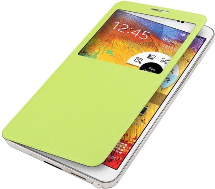 Actual product image König Design Mobile phone case flip cover with window for Samsung Note 3 / N9000 (Samsung Galaxy Note 3 N9000, Samsung Galaxy Note 3)