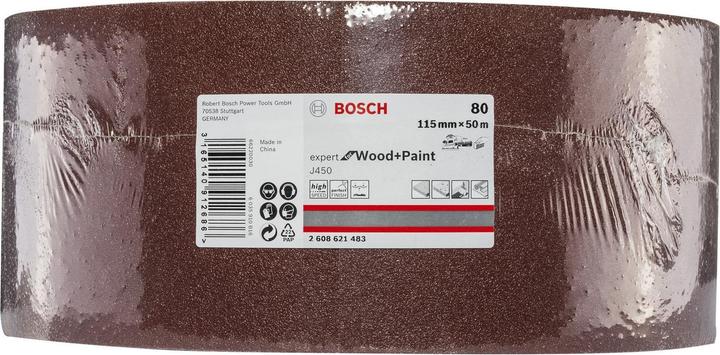 Image du produit Bosch Professional Zubehör Ponceuse manuelle à papier de verre (80)