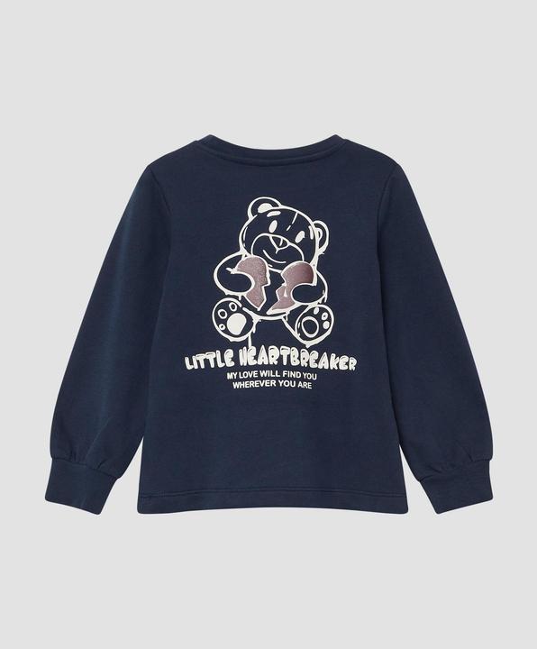 Produktbild s.Oliver Sweatshirt Kuscheliges Sweatshirt mit Rückenprint (98)