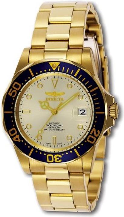 Produktbild Invicta Orologio Automatico Pro Diver Quadrante Champagne (Taucheruhr, 40 mm)