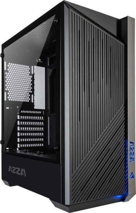 Linkworld Behuizing Midi ATX Raven 420 DF1 B - Midi/Minitower - ATX (ATX, mATX)