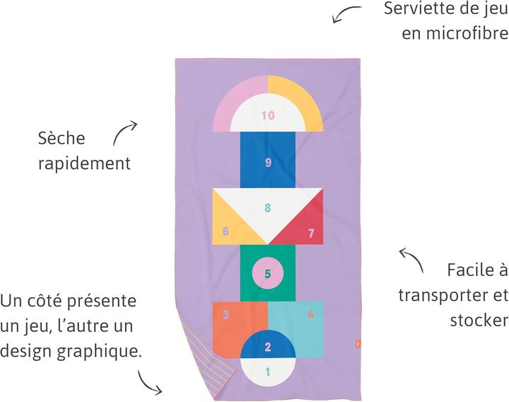 Actual product image Lumarko Beach and pool towel for children (180 x 100 cm)