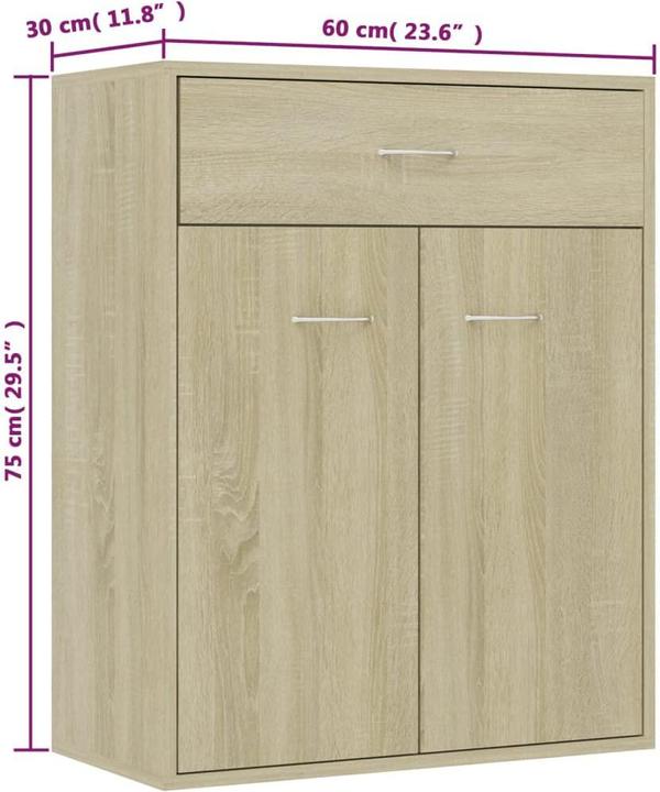 Image du produit VidaXL Lucas (60 x 30 x 75 cm)