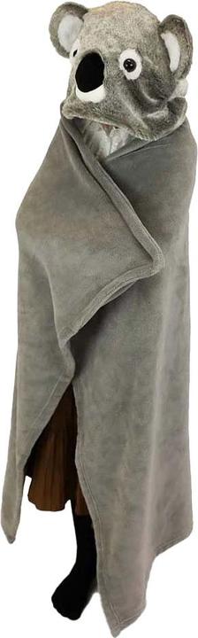 Actual product image Cozy Noxxiez Noxxiez Koala cosy blanket with hood, 130x100cm (130 x 100 cm)