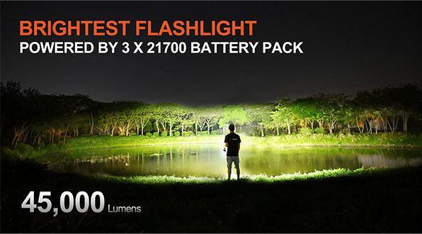 Actual product image AceBeam X50 (13.50 cm, 40000 lm)