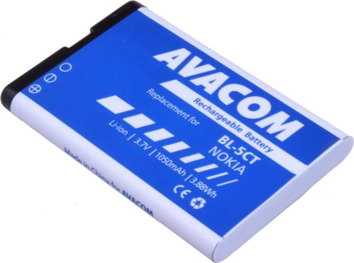 Produktbild Avacom Baterie GSNO-BL5CT-S1050A do mobilu Nokia 6303, 6730, C5, Li-Ion