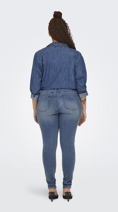 Actual product image Only CARFOREVER Hohe Taille Skinny Fit Jeans Skinny Jeans (W42/L30)