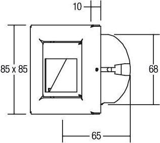 Productafbeelding Brumberg LED wandlamp (40 lm)