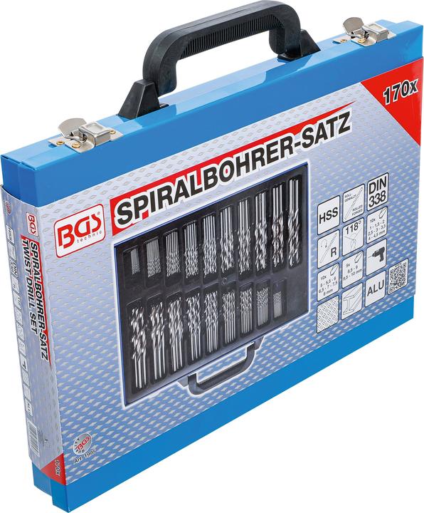 Image du produit BGS Spiralbohrer-Satz (1-10 millimètres)