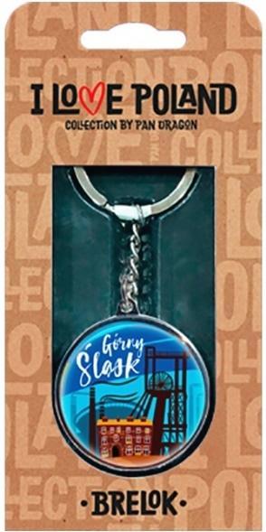 Image du produit Nuance Porte-clés Porte-clés J'aime la Pologne Haute-Silésie ILP-BRE-A-KAT-02