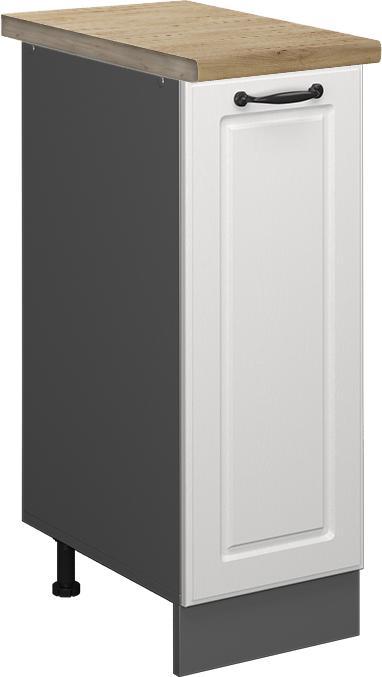 Anthrazit, Weiss Landhaus