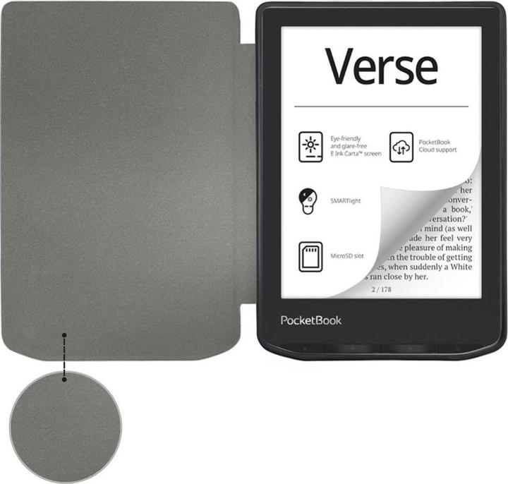 Produktbild Tech-Protect SmartCase case for PocketBook Verse / Verse Pro - black (Verse Pro)