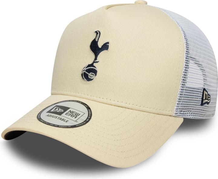 Actual product image New Era Adjustable Trucker Cap - Tottenham Hotspur Beige