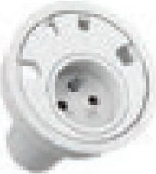 Image du produit Bachmann Prise LOOP IN française UTE avec 4x passe-câbles, blanc (938.102) (1 x, PECO 7/5, CEE 7/3, 2 m)