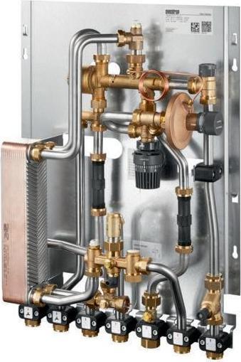 Productafbeelding Oventrop OV Regudis W-HTU kopergesoldeerd woonstation Uitgang booster 2 15 l/min