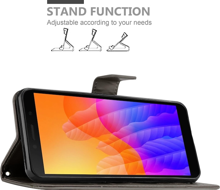 Produktbild Cadorabo Flower Book Cover (Huawei Y5p)