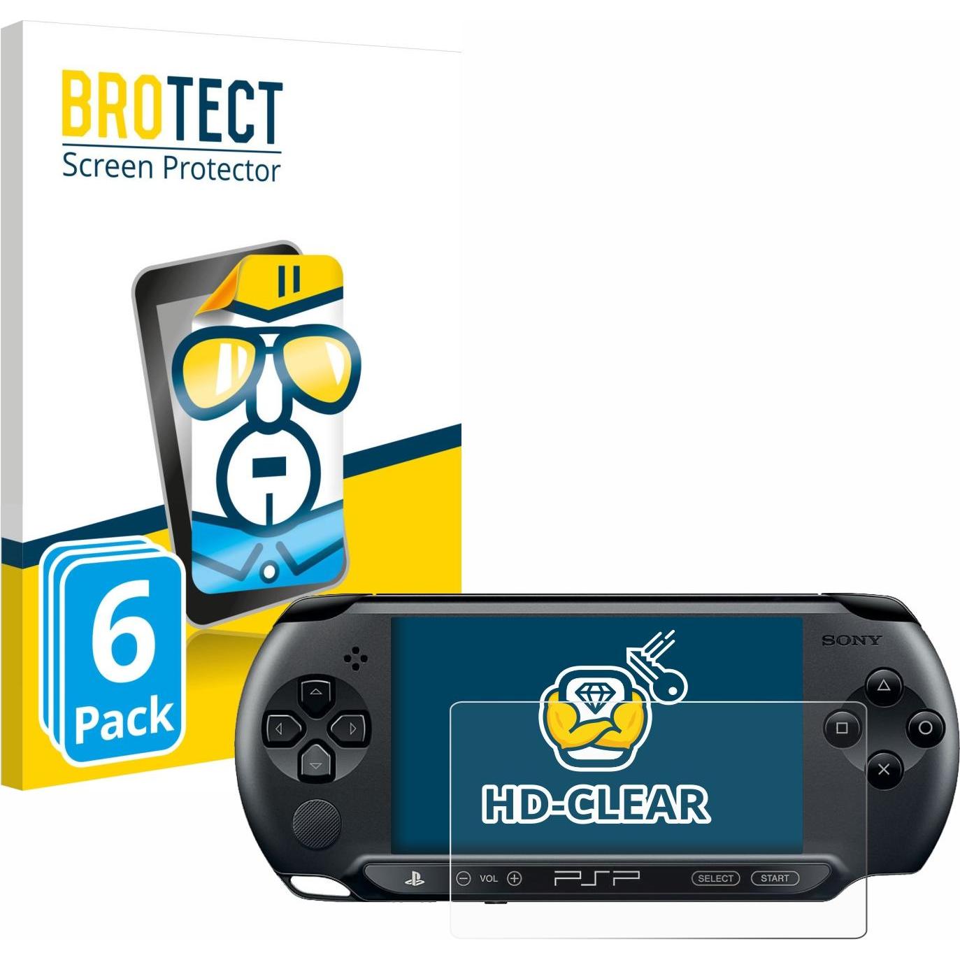 BROTECT Schutzfolie Displayschutz Displayschutzfolie Folie Klar Transparent (PSP), Weiteres Gaming Zubehör, Transparent