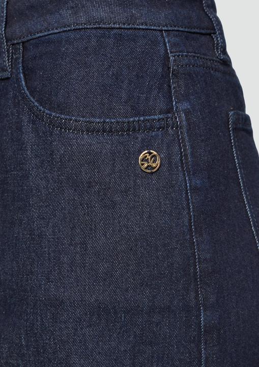 Produktbild S.Oliver Rock Midirock aus Denim mit Schlitz vorne (38)