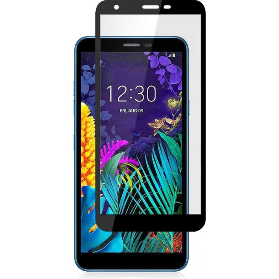 Thumbnail - Screenguard LG K30 Full Screen Panzerglas Schutzfolie 2.5D 9H (1 Stück, LG K30), Smartphone Schutzfolie, Schwarz