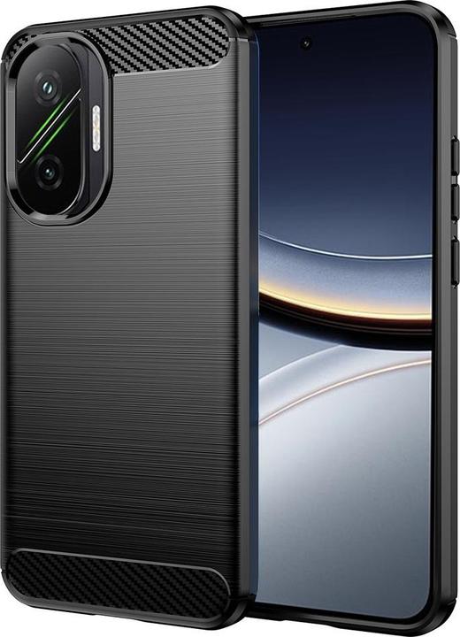 Produktbild Techsuit - Carbon Silicone - Xiaomi Poco F7 - Black (Xiaomi Poco F7)