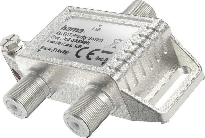 Actual product image Hama AB/SAT priority switch (Multi switch)
