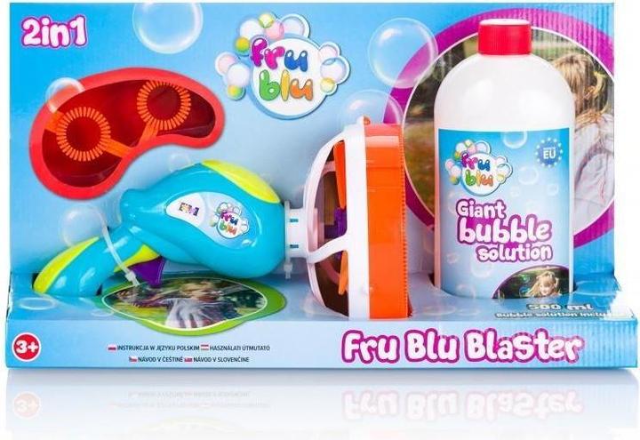 Actual product image Soap Bubbles Fru Blu Set Bubble Shooter + Liquid 0,5l