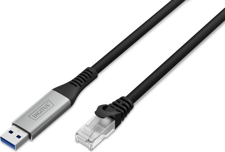 Image du produit Digitus Câble USB 3.2 Gen1 - RJ45 Ethernet, 1Gbit/s, 5m (S/FTP, S/STP, CAT6a, 5 m)