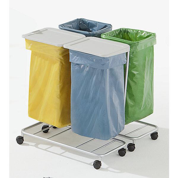 Image du produit kaiserkraft Porte-sac à déchets sans couvercle (280 l)