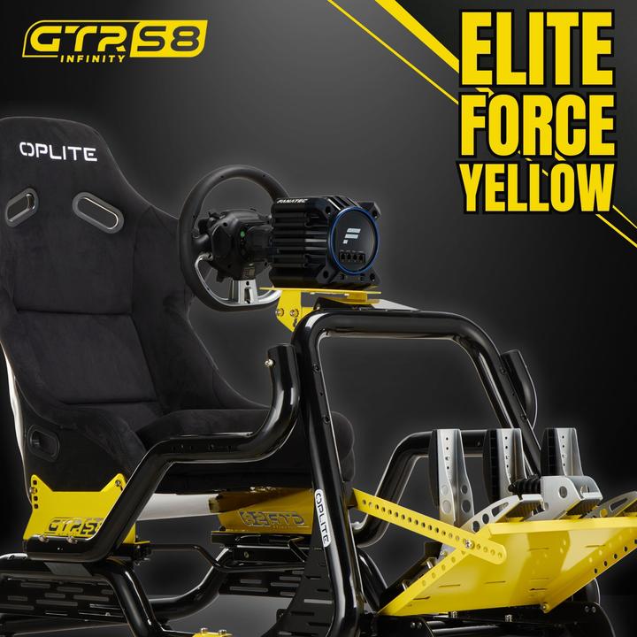 Immagine prodotto Oplite Cockpit GTR S8 Elite Force Yellow retail (Speditionsversand)
